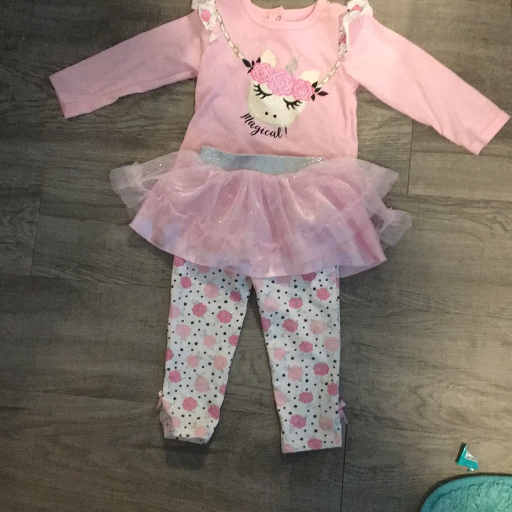 Pink two piece